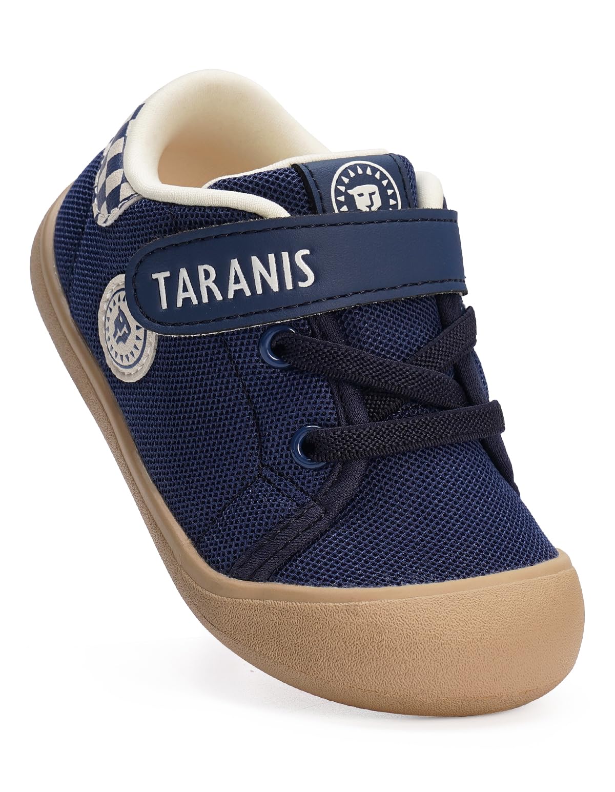 TARANIS Toddler Shoes Boys Girls Infant Sneakers Non-Slip Rubber Sole Baby Crib First Walker Shoes B Black18