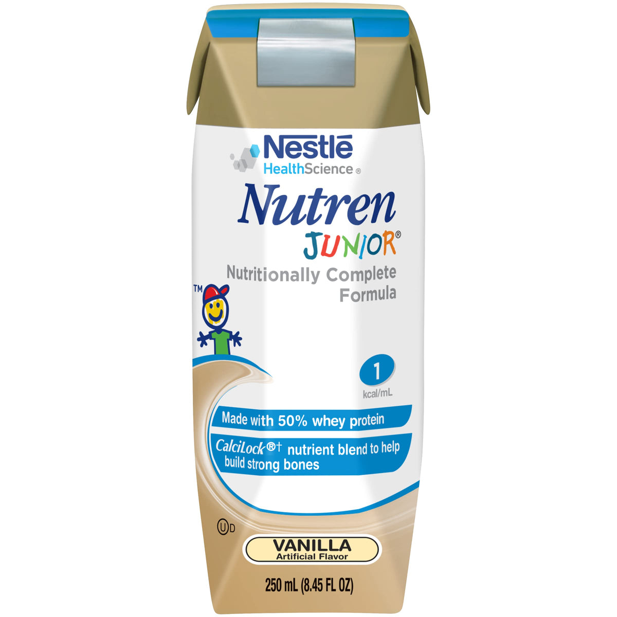 Nutren Junior Tube Feeding Formula, Vanilla, 8.45 Fl Oz, 24pk