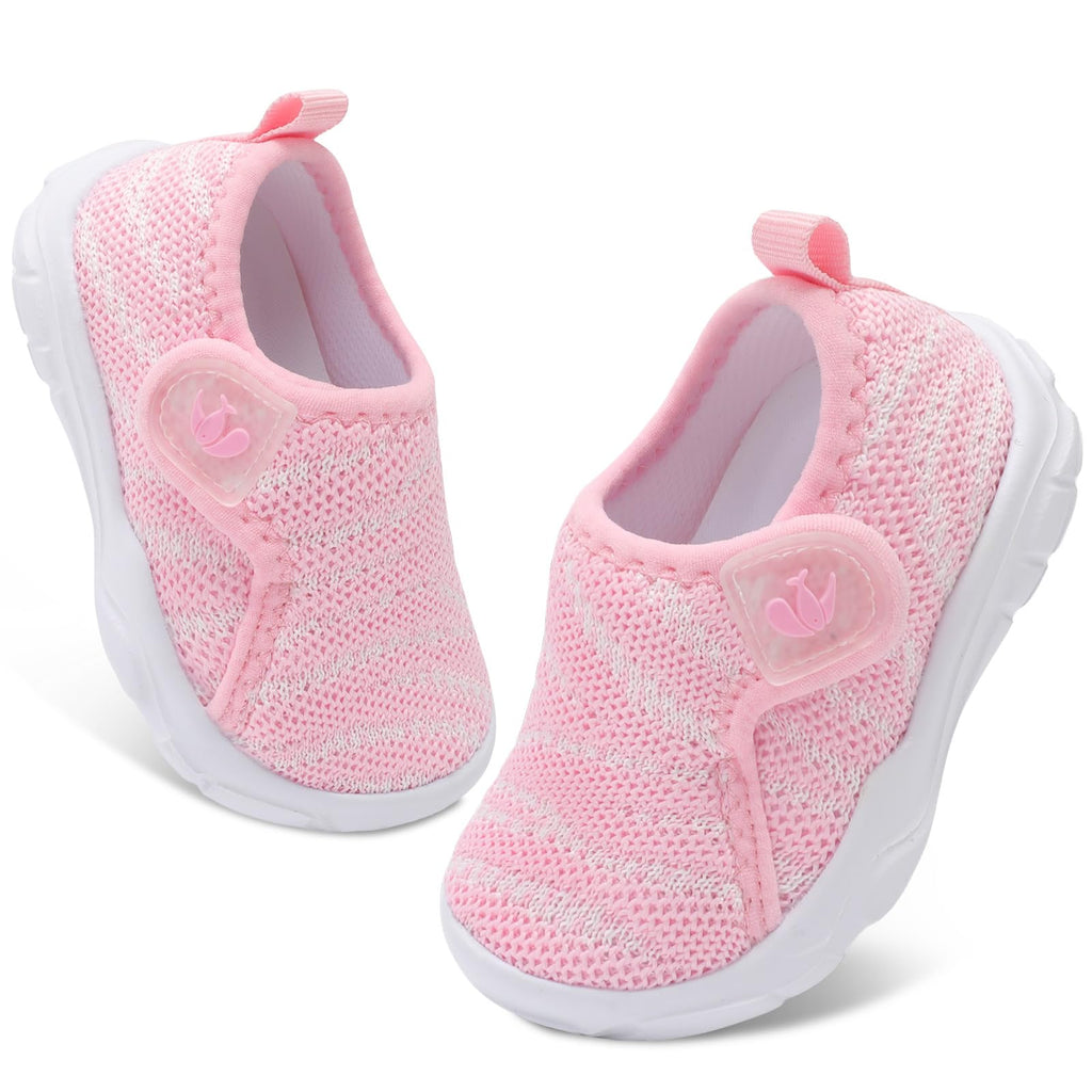 FEETCITY Toddler Shoes Baby Sneakers Boys Girls First Walking Shoes Newborn Crib Shoe