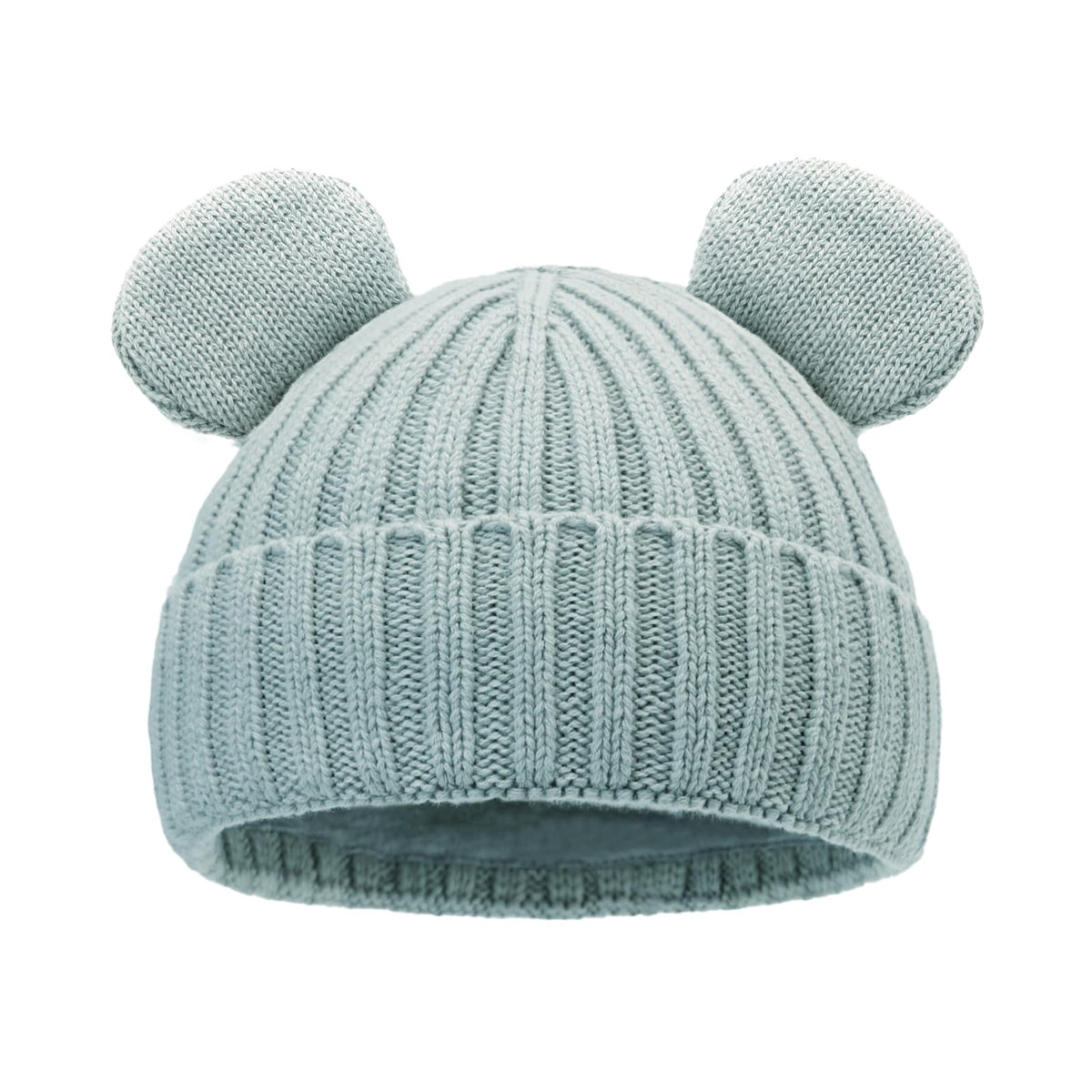 RUIKUNA Toddler Boy Winter Beanie Baby Knit Hat Warm Girl Beanies Newborn Cute Hats for Kids (6-24 Months, Navy)