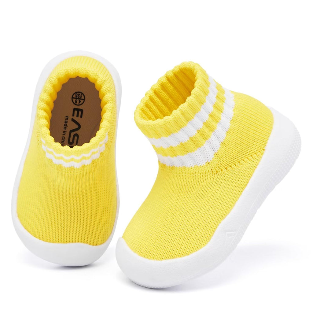 Eashi Baby Boy Girls Sock Walking Shoes Infant Non-Slip Slippers Sneakers