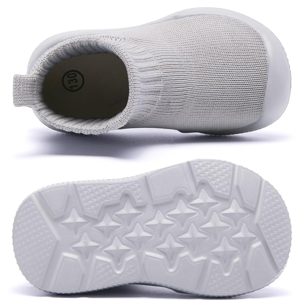 MORENDL Baby Shoes Infant Walking Shoes Non-Slip Breathable Toddler Sneakers Boys & Girls Slipper Socks