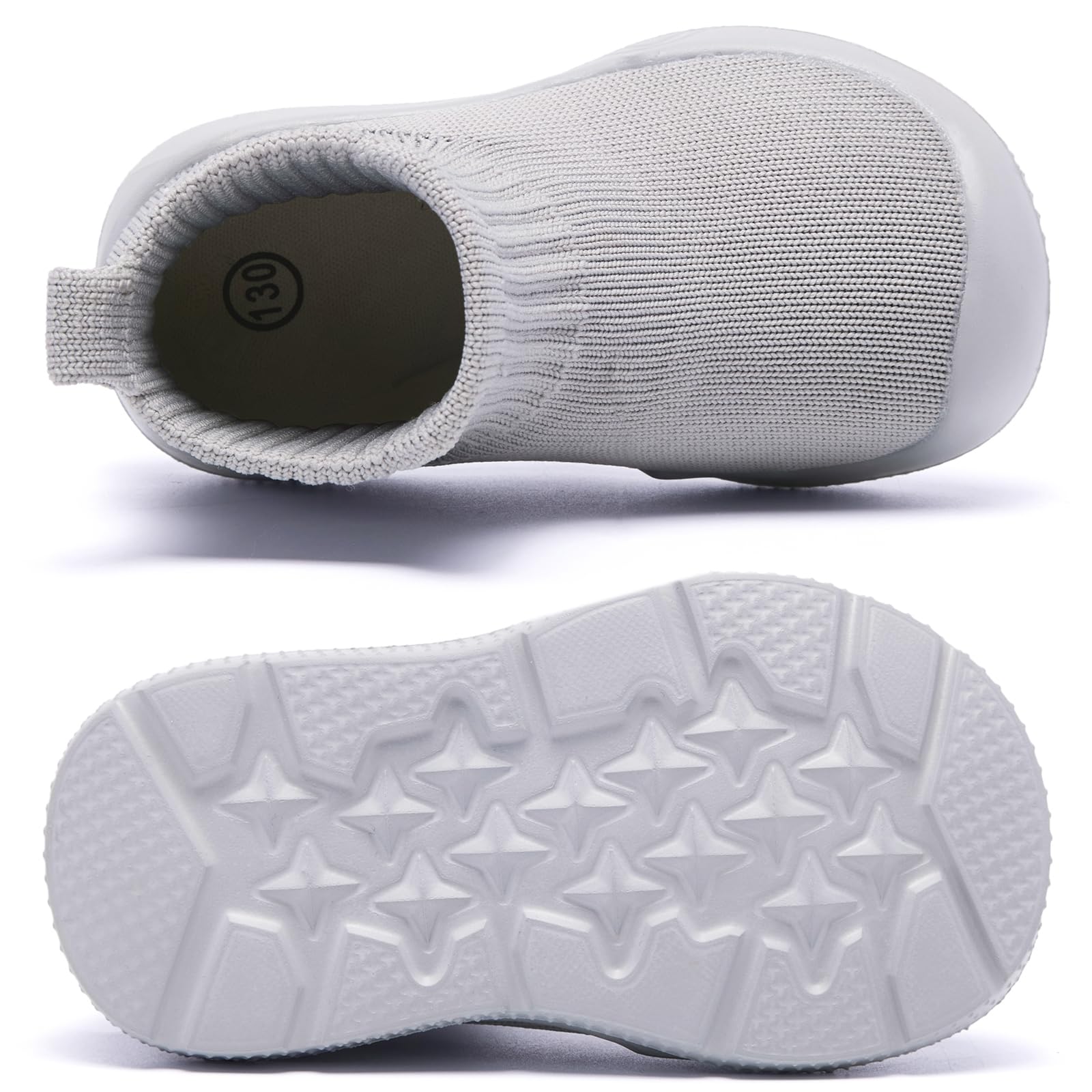 MORENDL Baby Shoes Infant Walking Shoes Non-Slip Breathable Toddler Sneakers Boys & Girls Slipper Socks