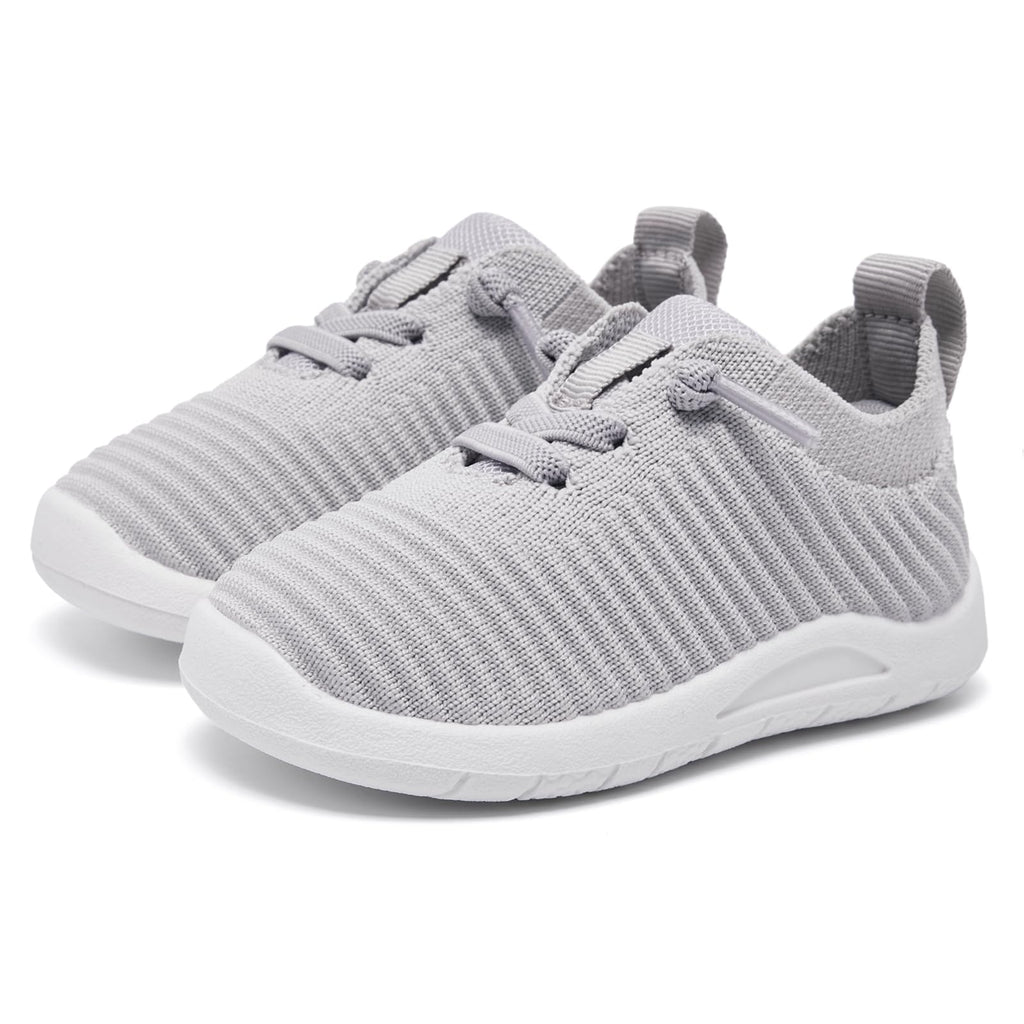MORENDL Toddler Shoes Baby Walking Sock Shoes Infant Sneakers Boy Girl Barefoot Tennis Shoe Non-Slip Brethable