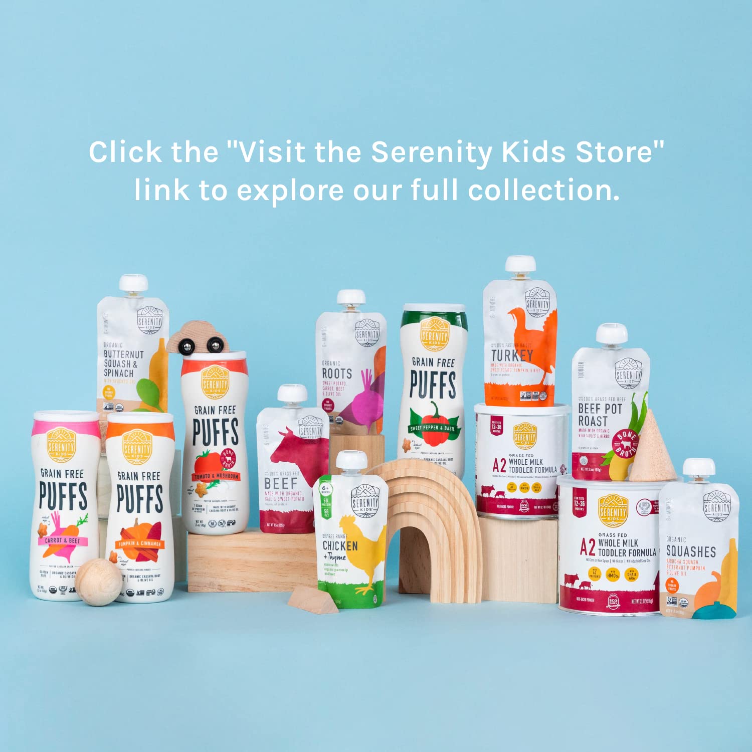 Serenity Kids Organic Baby Food Pouches, Beef & Veggie, 3.5 Oz, 12 Pack