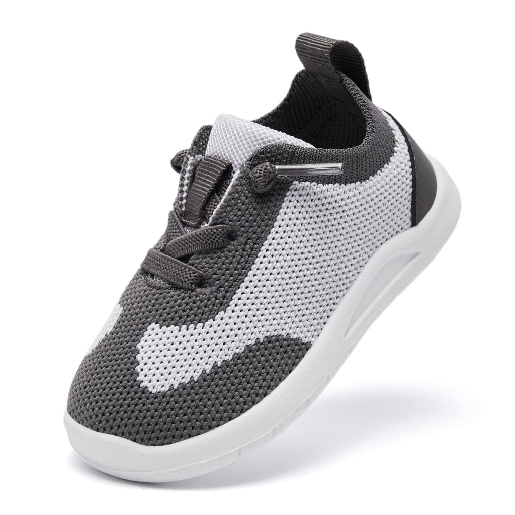 MORENDL Toddler Shoes Baby Walking Sock Shoes Infant Sneakers Boy Girl Barefoot Tennis Shoe Non-Slip Brethable