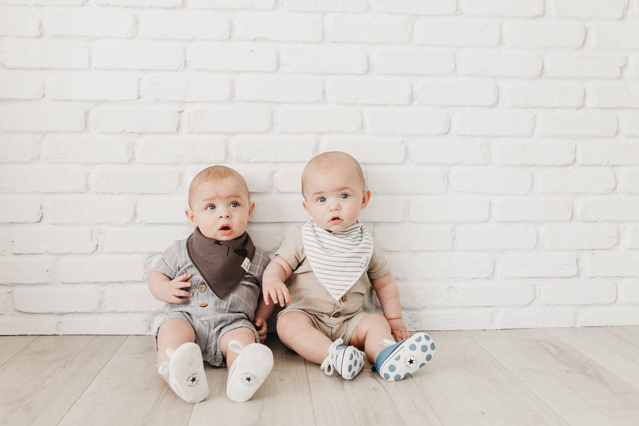 Copper Pearl Baby Bibs for Baby Boy or Girl – Bandana Drool Bibs for Teething, Absorbent Bibs for Eating, Newborn to Toddler, 4 Pack, Ace