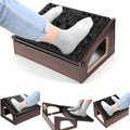 XINGMIAOWJ Ergonomic Foot Rest Under Desk,4 Adjustable Height Foot Stool