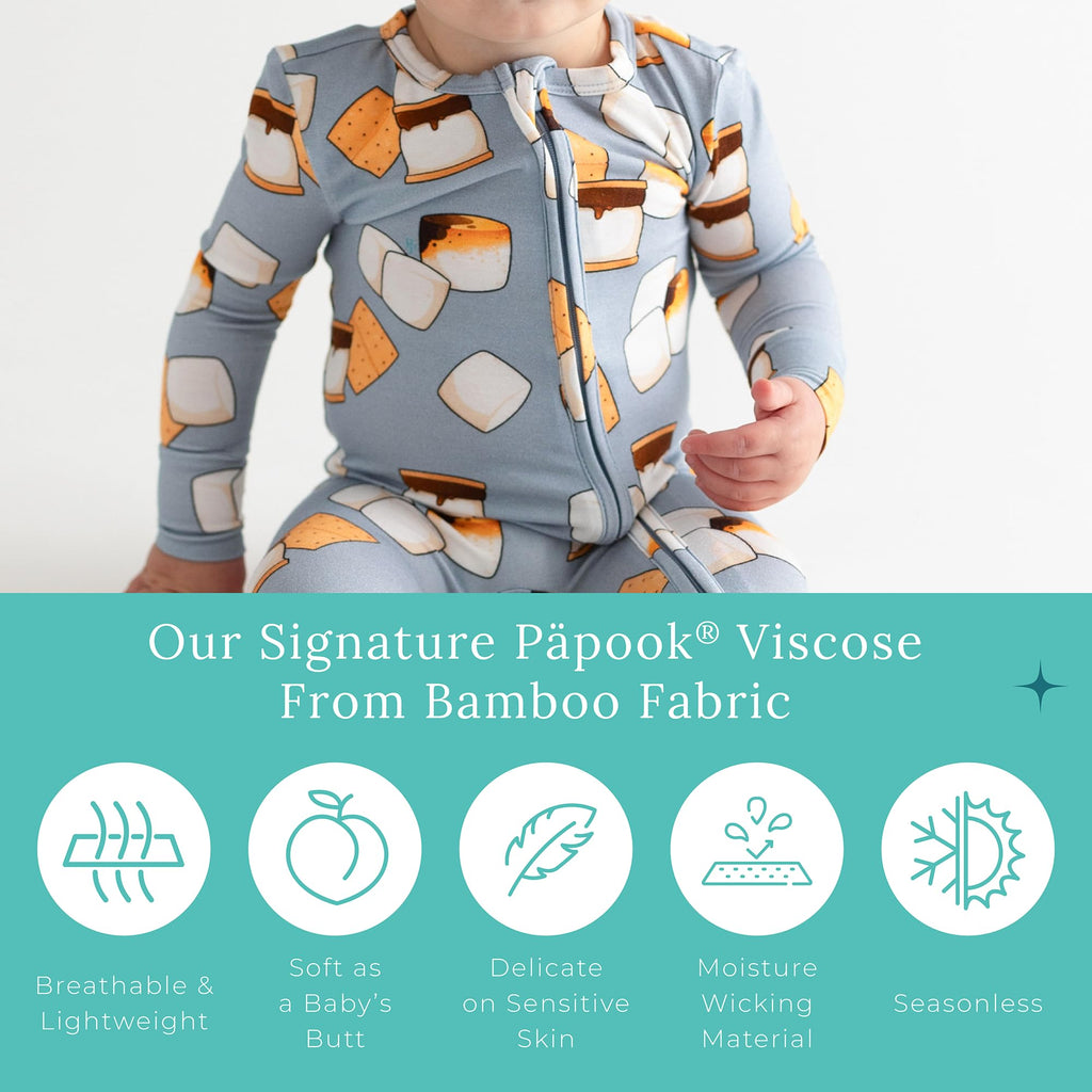 Posh Peanut Convertible Baby Sleepers, Boy Toddlers Footless Pajamas