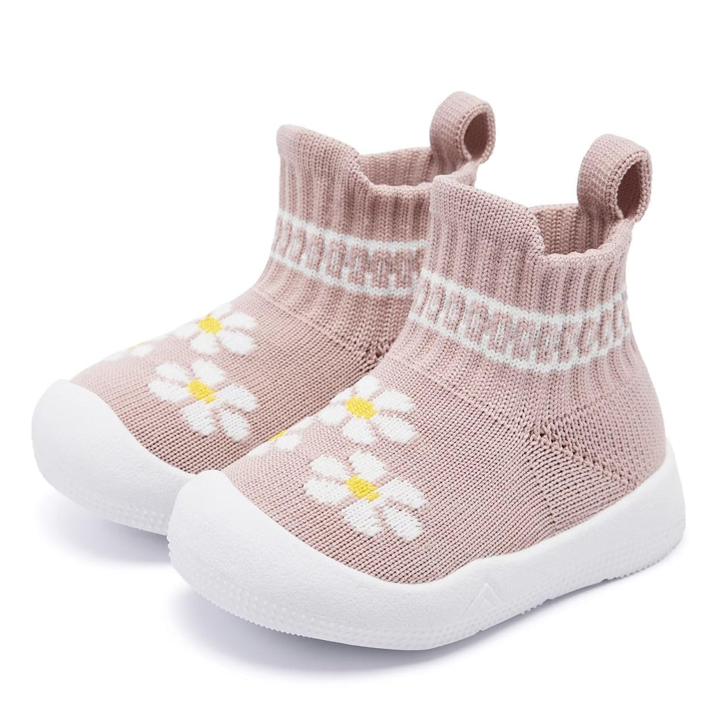Eashi Baby Boy Girls Sock Walking Shoes Infant Non-Slip Slippers Sneakers