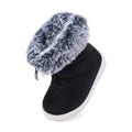 BMCiTYBM Baby Snow Boots Waterproof Infant Boy Girl Winter Booties Nonslip Lightweight Outdoor Warm Shoes for First Walkers 6 9 12 18 24 Months Black Size 18-24 Months Toddler