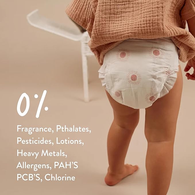 Joonya Baby Diapers, Size 3 M (9-18 lb) - 6 Bags of 28 (168) - New Range - NonToxic, Eco-Friendly, Ultra Slim, Overnight Use - Made in Denmark