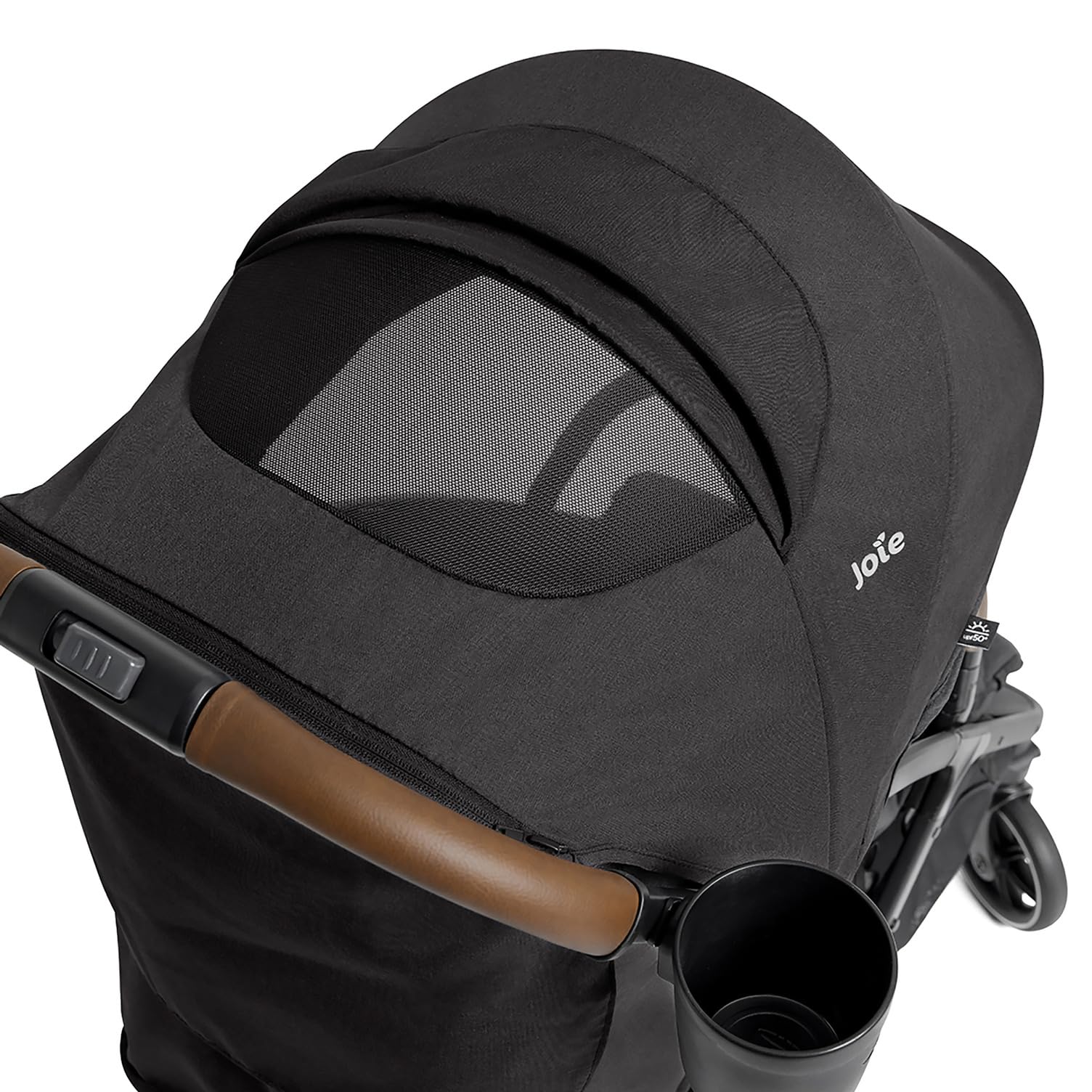 Joie Baby Nutmeg Compact Lightweight Travel Stroller, One‑Hand Fold