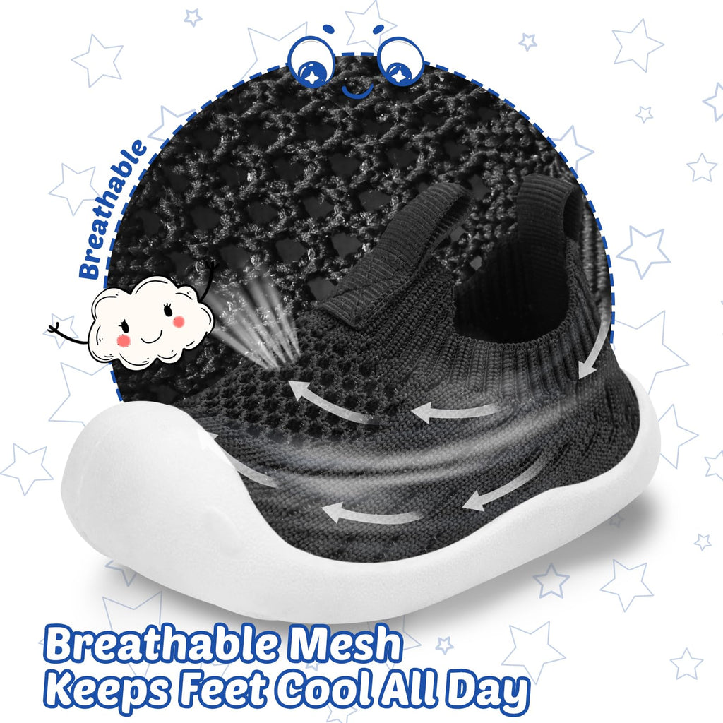 Baby Boy First Walking Shoes Girl Toddler Soft Sole Breathable