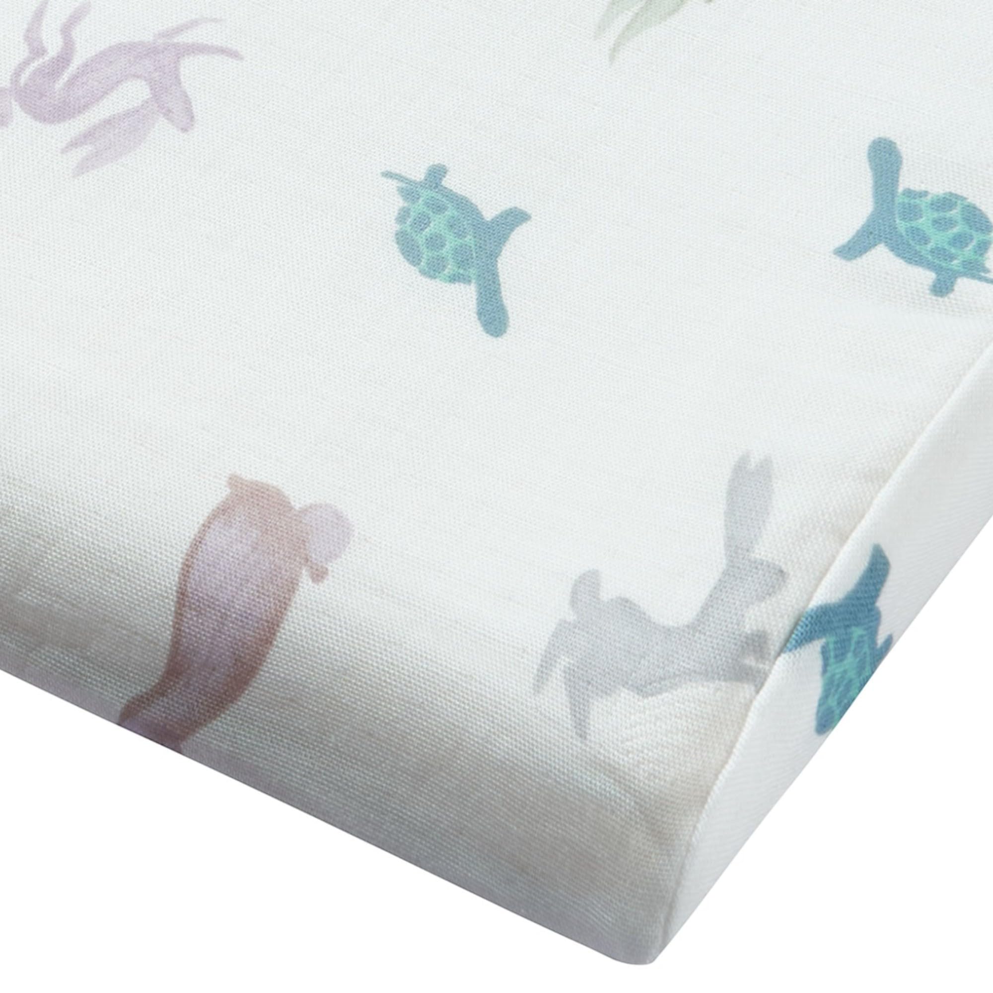 Nest Designs Toddler Pillow with Bamboo Viscose Pillowcase - The Tortoise & The Hare, Small