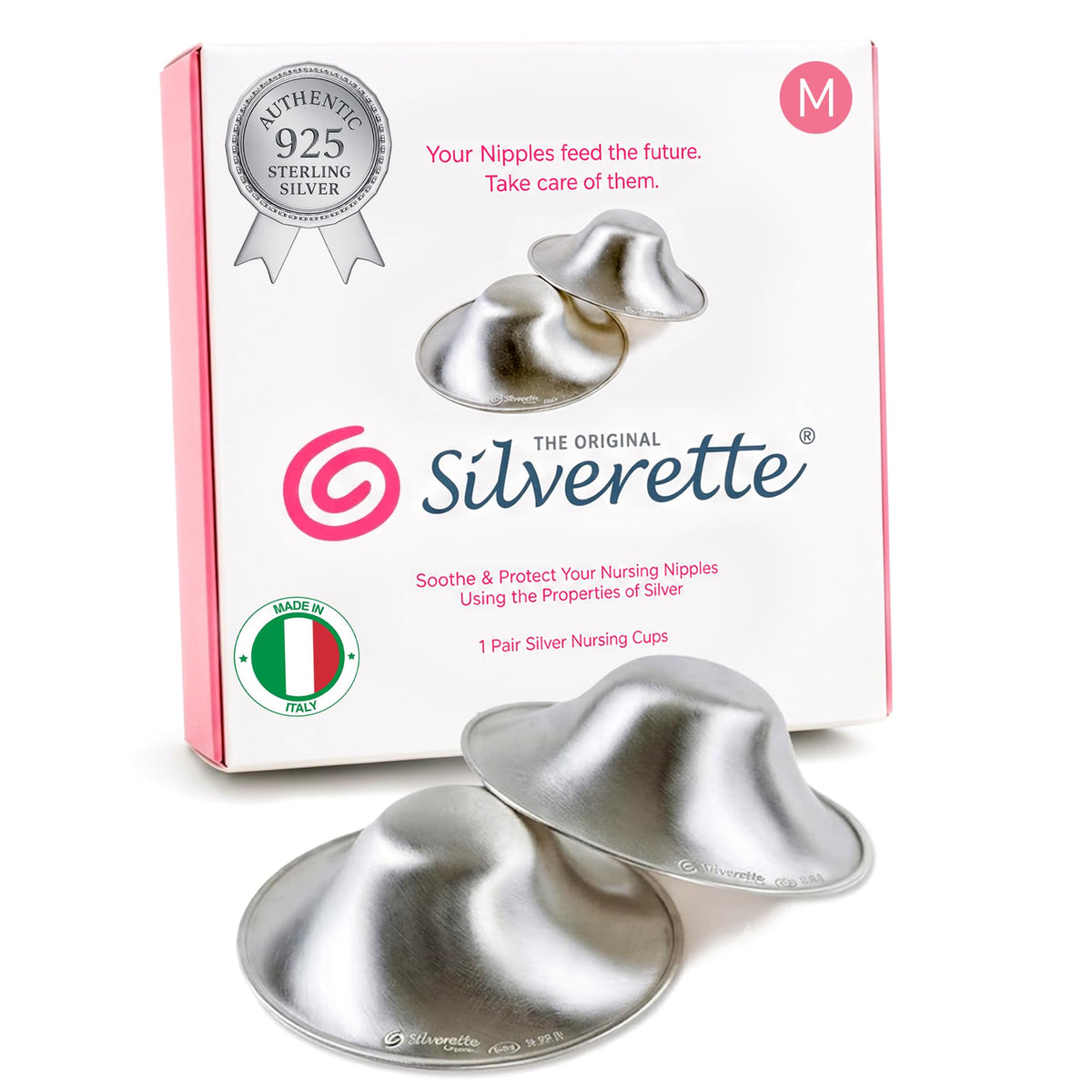 Silverette Nursing Cups, Postpartum Essentials, The Real Silverette, Small