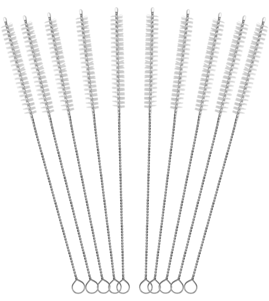 CIDYAUST Straw Cleaner 12 Inch(10-Pack) for Reusable Straws