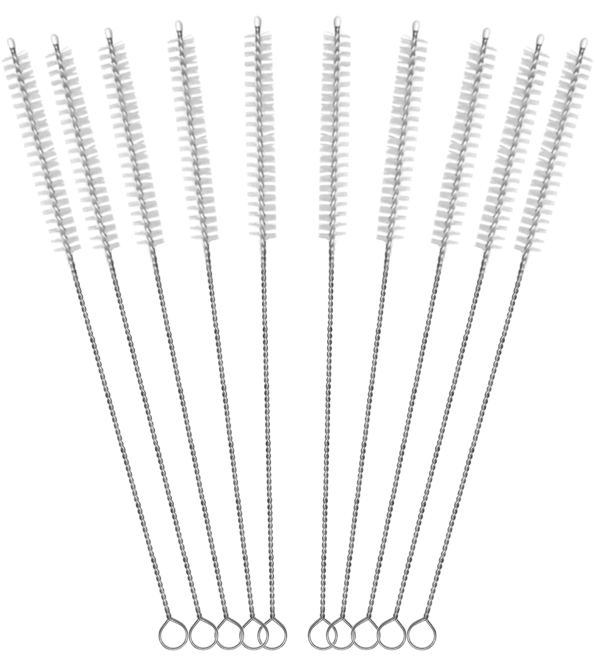 CIDYAUST Straw Cleaner 12 Inch(10-Pack) for Reusable Straws