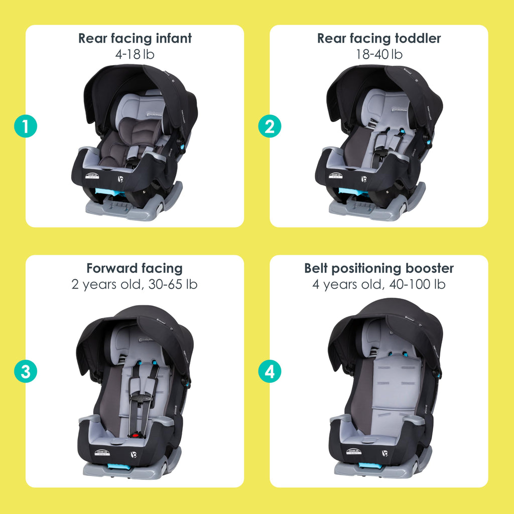 Baby Trend Cover Me™ 4-in-1 Convertible Car Seat