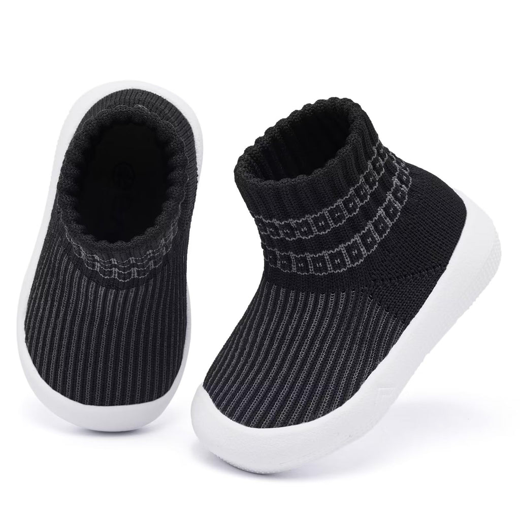Eashi Baby Boy Girls Sock Walking Shoes Infant Non-Slip Slippers Sneakers