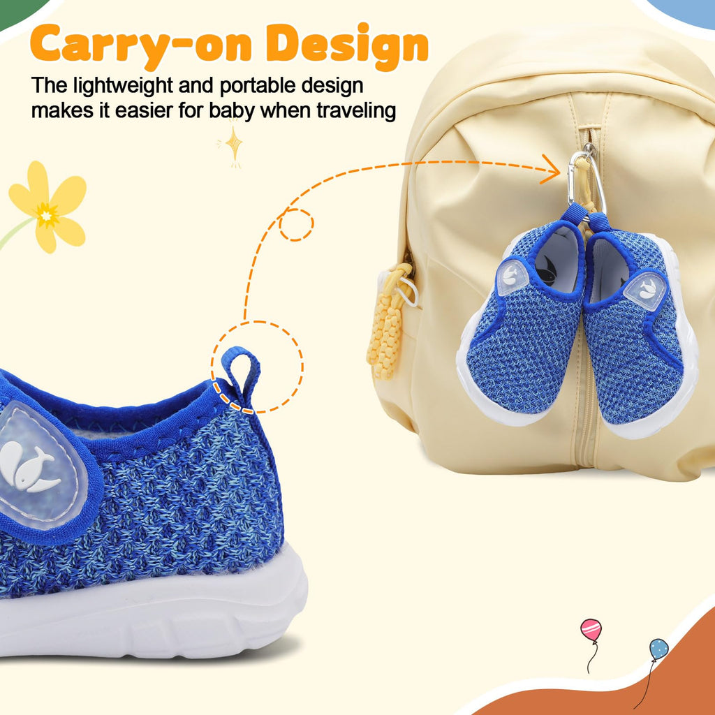 FEETCITY Baby Walking Shoes Infant Shoes Boys Girls Toddler Sneakers Anti-Slip Newborn Crib Shoe