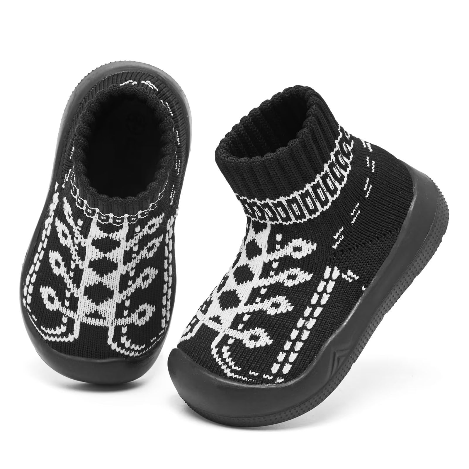 Eashi Baby Boy Girls Sock Walking Shoes Infant Non-Slip Slippers Sneakers