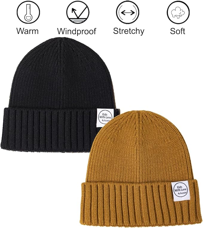 Baby Beanie Toddler Winter Hat Infant Babies Newborn Kids Beanies Knit Hats Girl Boy