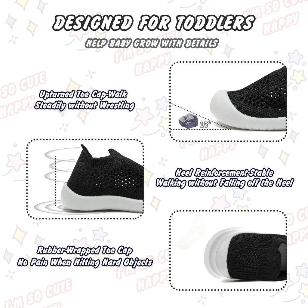 Baby Boy First Walking Shoes Girl Toddler Soft Sole Breathable