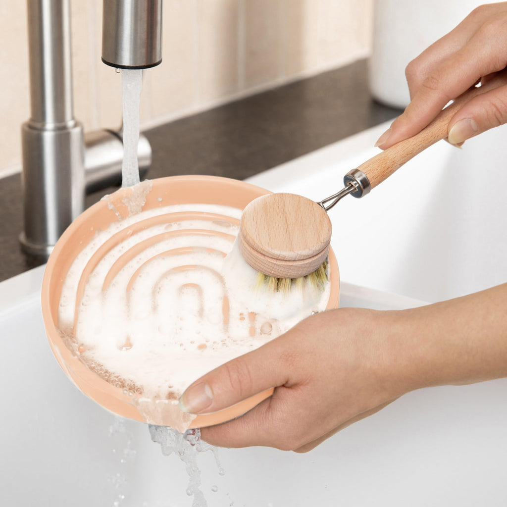 Should We Go? Slow Feeder Dog Bowls - Medium Size Silicone Slow Eating Dog Bowl for Puppies & Dogs with Suction Cup -Dishwasher-Safe, Lick Mat Design, Reduces Gulping,for All Breeds,7.5”x1.5”- Blush