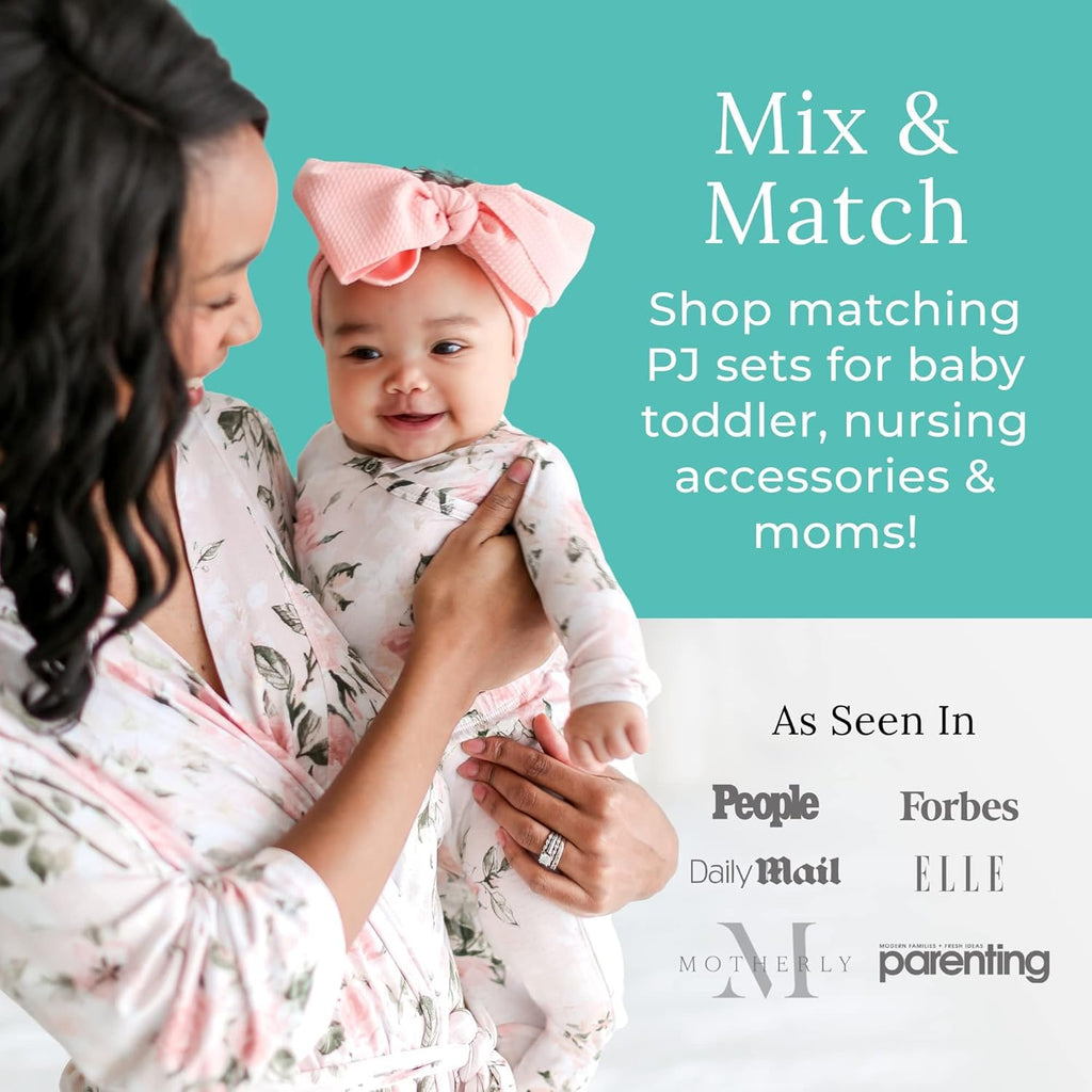 Posh Peanut Convertible Baby Sleepers, Toddlers Footless Pajamas for Girls