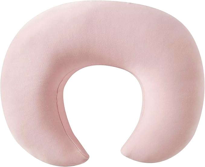 Nursing Pillow, Plus Size Breastfeeding Pillow Original Support for Baby Boys Girls Breastfeeding Essentials, with Removable Soft Cotton Cover (Sepia Rose, Large (25.59*20.08*6.30 Inches))