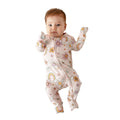Posh Peanut Girls Convertible Baby Sleepers, Toddlers Footless Pajamas