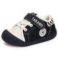 TARANIS Toddler Shoes Boys Girls Infant Sneakers Non-Slip Rubber Sole Baby Crib First Walker Shoes B Black20