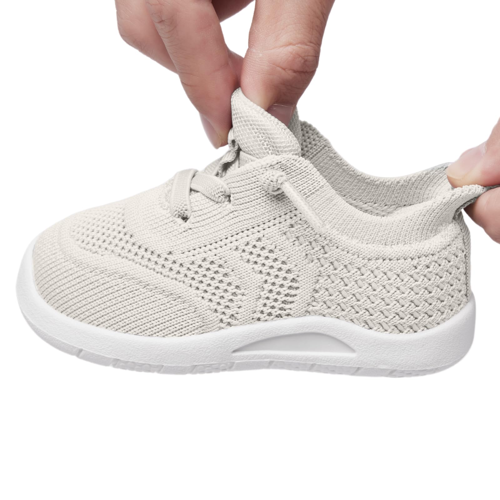 MORENDL Toddler Shoes Baby Walking Sock Shoes Infant Sneakers Boy Girl Barefoot Tennis Shoe Non-Slip Brethable