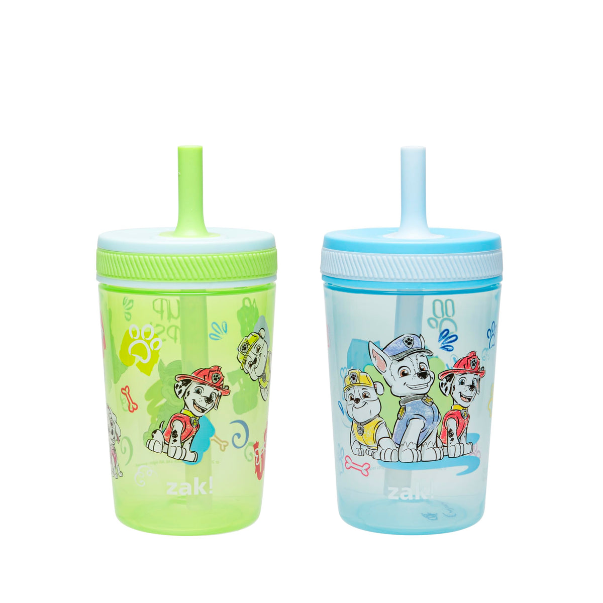 Zak Designs Gabby's Dollhouse Kelso Toddler Cups For Travel or At Home, 15oz 2-Pack Durable Plastic Sippy Cups With Leak-Proof Design is Perfect For Kids Cakey Cat, Mercat