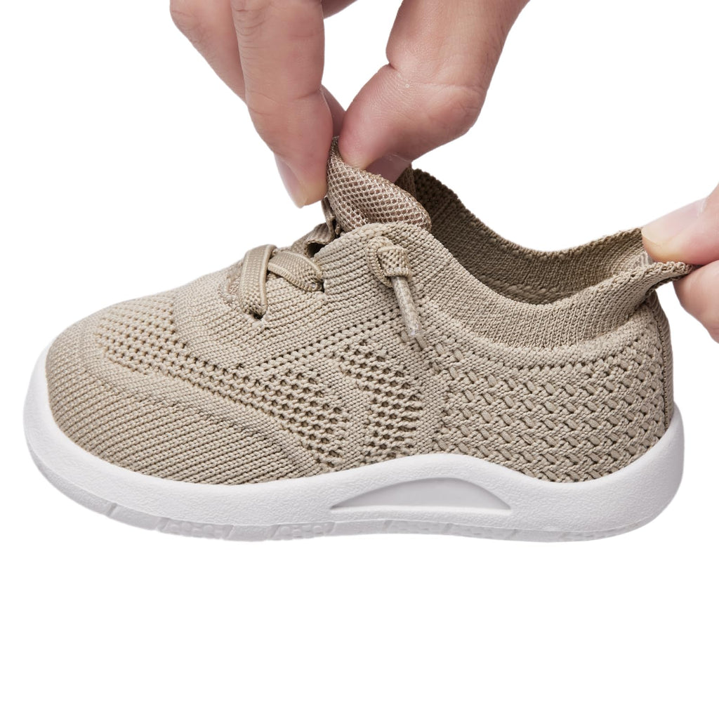 MORENDL Toddler Shoes Baby Walking Sock Shoes Infant Sneakers Boy Girl Barefoot Tennis Shoe Non-Slip Brethable