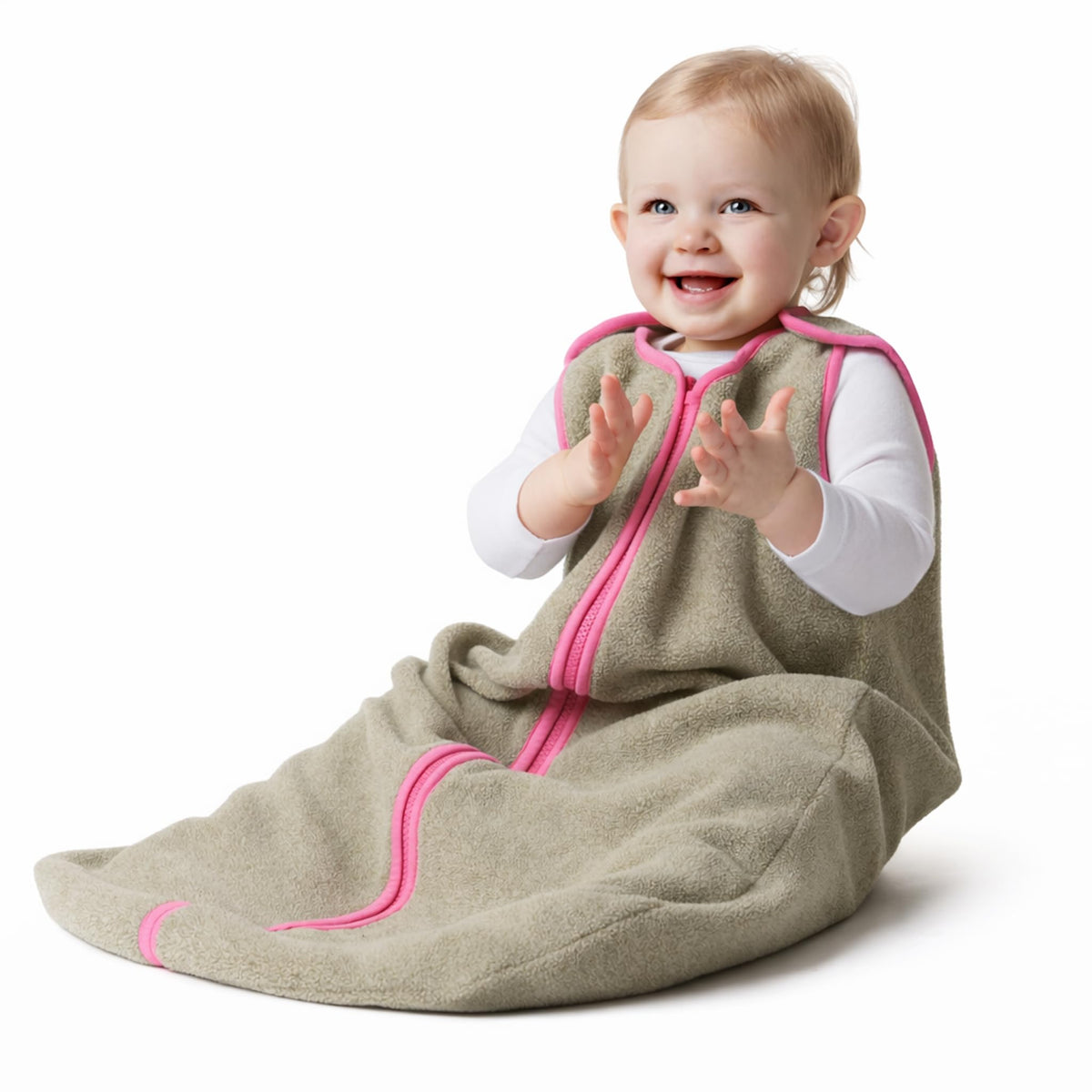 Baby Deedee Sleep Nest Fleece - Fleece Sleep Sack 1.2 TOG 6-18M Lake Green