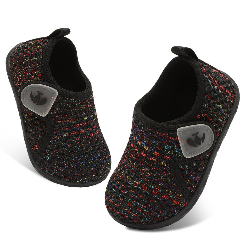 FEETCITY Infant Shoes Girls Boys Slip On Sneakers Baby First Walking Shoes Baby Barefoot Shoe