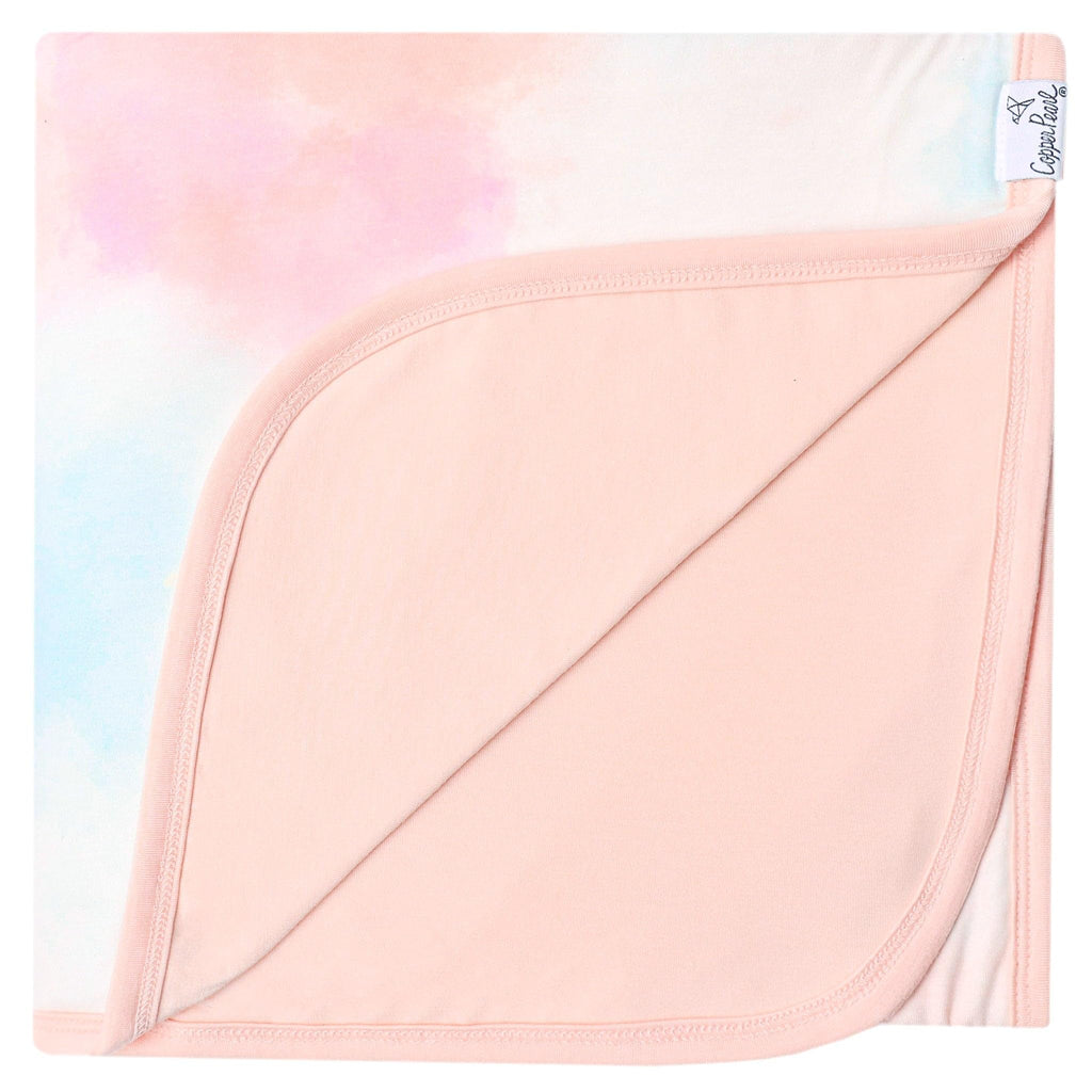 Copper Pearl Jumbo 3-Layer Baby Blanket: Soft Baby Quilts for Boys and Girls | Breathable, Cozy, Toddler Blanket | Baby Quilt for Newborns | 46x46 Premium Polyester/Rayon | Nova