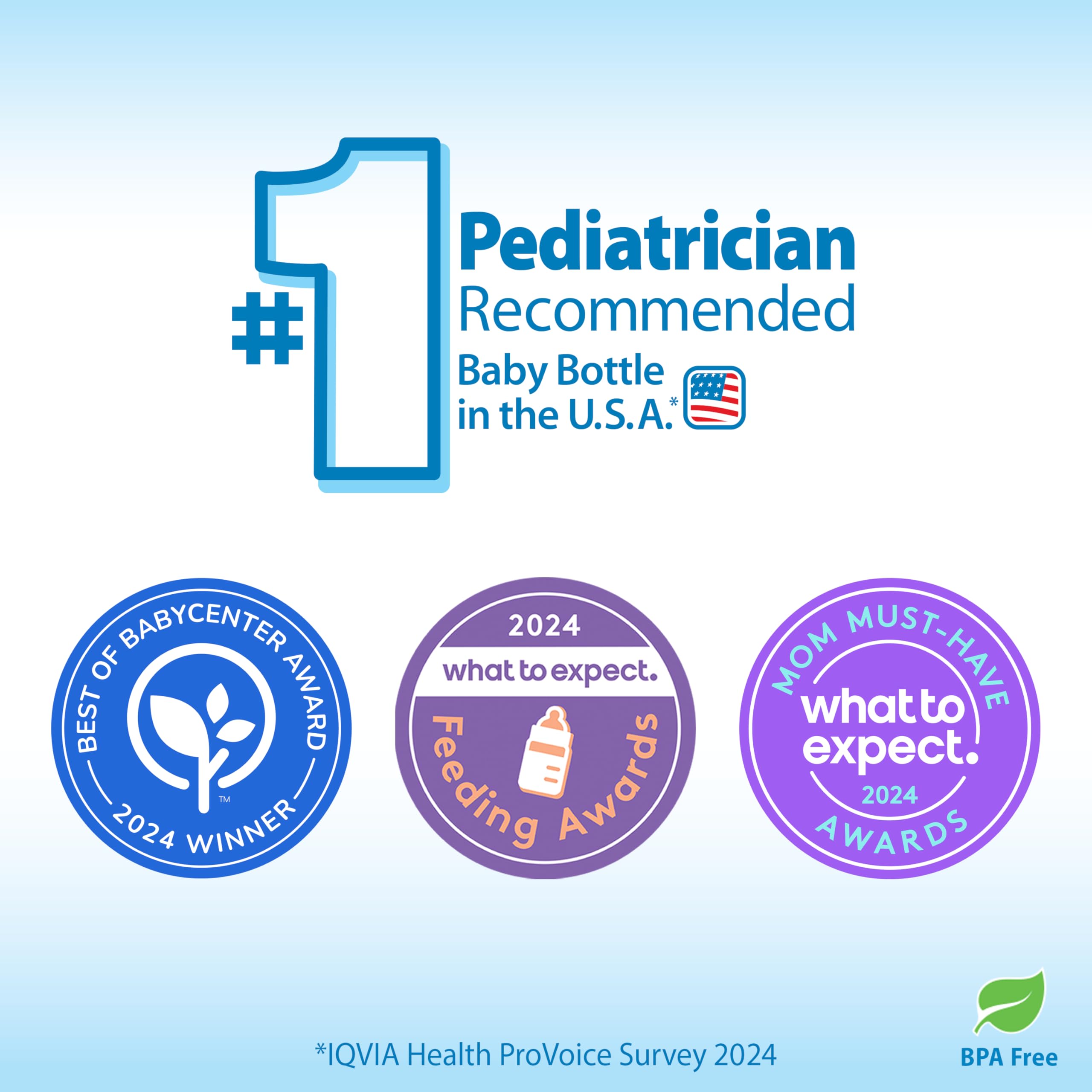 Dr. Brown's Anti-Colic Options+ Narrow Baby Bottle, Frog + Pig, 2-Pack