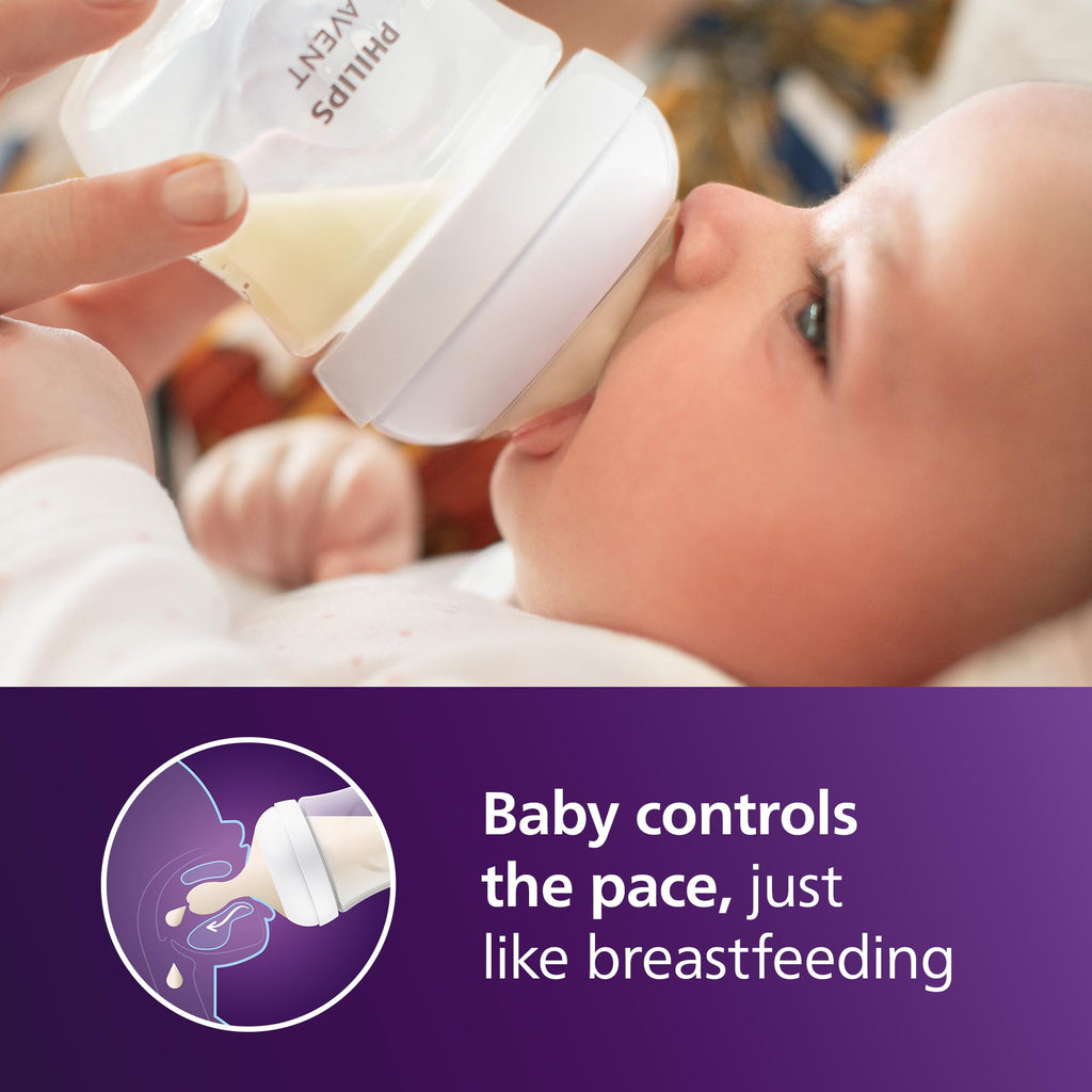 Philips Avent Natural Response Baby Gift Set - 5 Bottles, Soothie Pacifiers