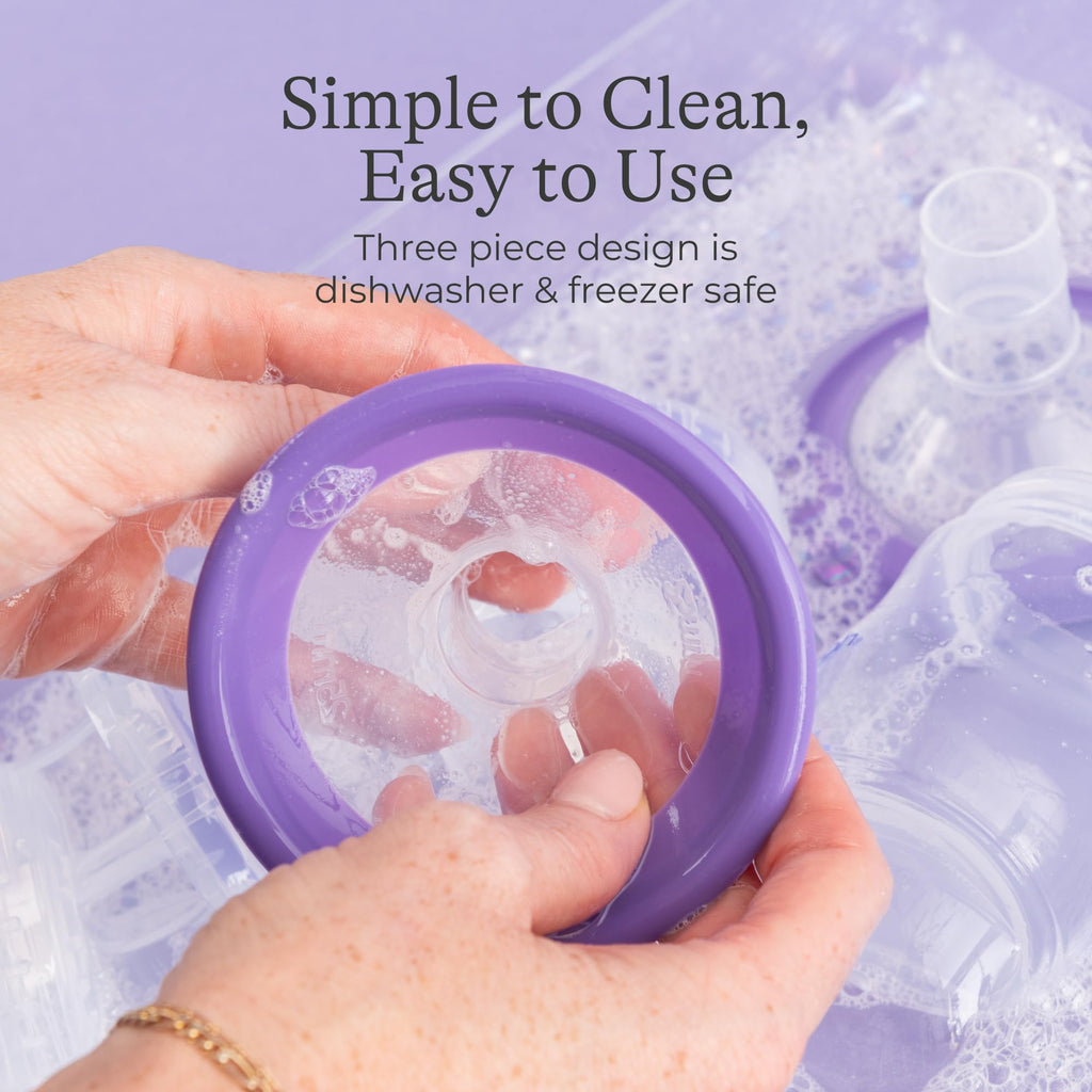 Lansinoh Signature Pro Portable Double Electric Breast Pump with LCD Screen | 3 Power Modes, 25mm Flanges, 2 Bottles, 1 Slow Flow Nipple, & Carry Bag