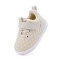 BMCiTYBM Baby Boy Girl Walking Sneaker Infant Shoes Beige Size 6-12 Months