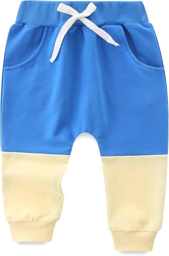 Baby Boy Outfits Short Long Sleeve Pants Clothes Set Spring Summer Hooded Patchwork Sweatshirt