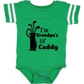 inktastic I'm Grandpa's Lil' Caddy- Golf for Kids Baby Bodysuit 6 Months Football Green and White 2c4dc