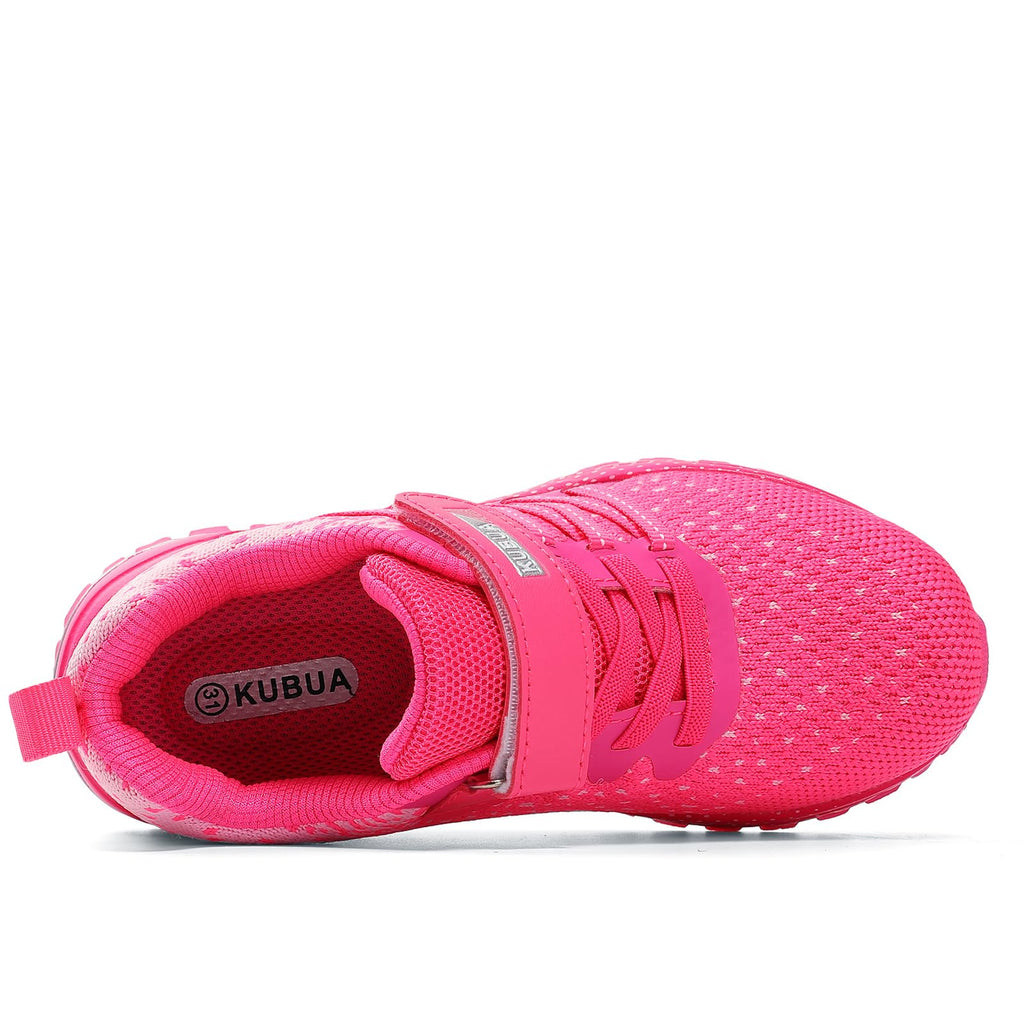 KUBUA Kids Sneakers Lightweight Boys Girls Tennis Shoes