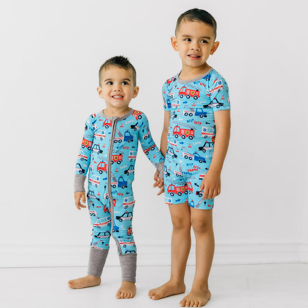 Little Sleepies Baby Pajamas, To The Rescue, 6-12 months