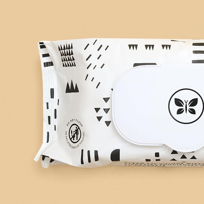 The Honest Company Clean Conscious Multi-Use Wipes | Hypoallergenic + Unscented for Sensitive Skin | Over 99% Water, Compostable, Plant Based, Baby Wipes | Pattern Play, 576 Count