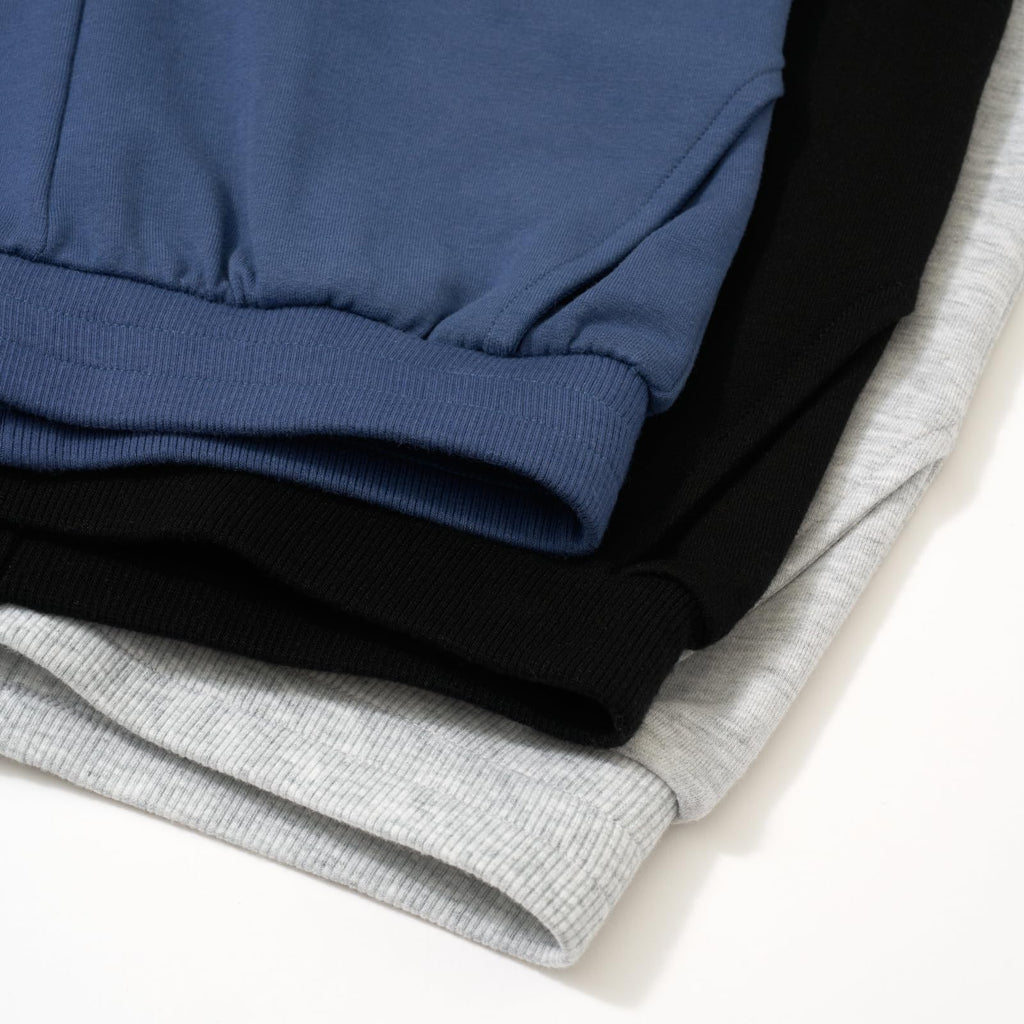Little Sleepies Joggers for Boys & Girls, Soft Toddler Sweatpants, Baby Boys Pants, Elastic Waistband (Size 6-12M, Heather Gray)