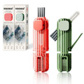 2Pcs 4 in 1 Cup Lid Gap Cleaning Brush Set,Multifunctional Crevice Cleaning Brush for Bottle,Multipurpose Bottle Cleaner with Compact Design Tiny Silicone Cup Holder Cleaner Tool,Kitchen Gadgets